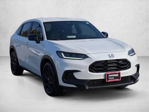 Platinum White Pea 2023 Honda HR-V 2WD Sport