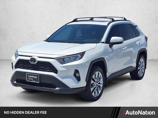 Blizzard Pearl 2021 Toyota RAV4 XLE Premium
