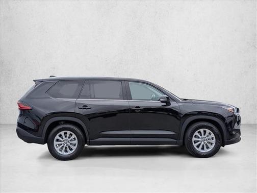 Midnight Black Metallic 2025 Toyota Grand Highlander XLE