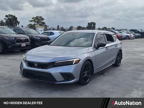 Silver/Gray 2022 Honda Civic Sport