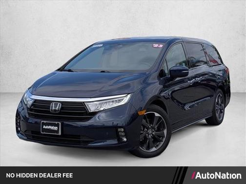 Obsidian Blue Pearl 2023 Honda Odyssey Elite