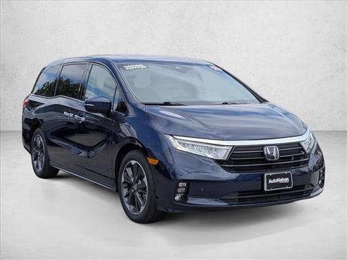 Obsidian Blue Pearl 2023 Honda Odyssey Elite