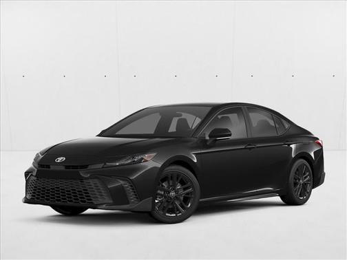 Midnight Black Metallic 2025 Toyota Camry LE