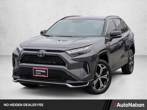 Magnetic Gray Metallic/Midnight Black Metallic 2024 Toyota RAV4 Prime XSE