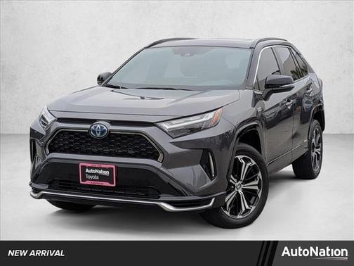 Magnetic Gray Metallic/Midnight Black Metallic 2024 Toyota RAV4 Prime XSE
