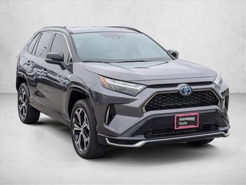 Magnetic Gray Metallic/Midnight Black Metallic 2024 Toyota RAV4 Prime XSE