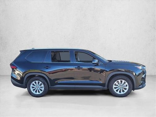 Midnight Black Metallic 2025 Toyota Grand Highlander XLE