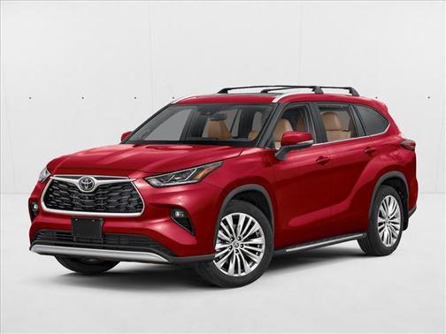 Ruby Flare Pearl 2026 Toyota Highlander Platinum
