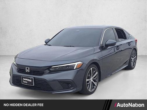 Silver/Gray 2022 Honda Civic Touring