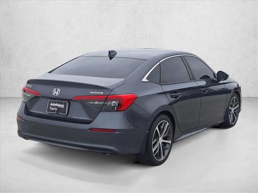 Silver/Gray 2022 Honda Civic Touring
