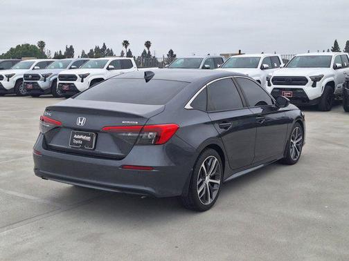 Silver/Gray 2022 Honda Civic Touring