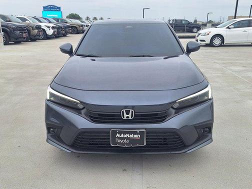 Silver/Gray 2022 Honda Civic Touring