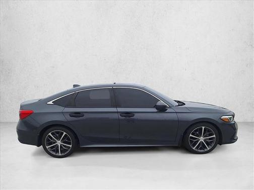 Silver/Gray 2022 Honda Civic Touring
