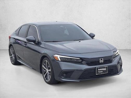 Silver/Gray 2022 Honda Civic Touring