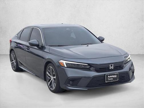 Silver/Gray 2022 Honda Civic Touring