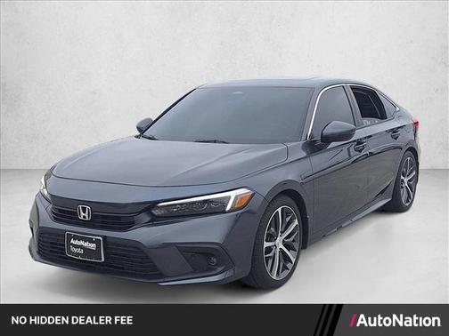 Silver/Gray 2022 Honda Civic Touring