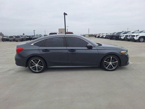 Silver/Gray 2022 Honda Civic Touring
