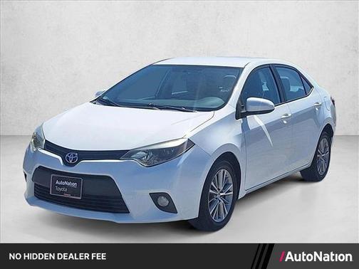 Super White 2014 Toyota Corolla LE Plus