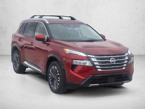 Scarlet Ember Tintcoat 2026 Nissan Rogue Platinum