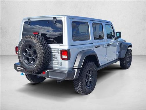 Silver Zynith Clearcoat 2023 Jeep Wrangler 4xe Base