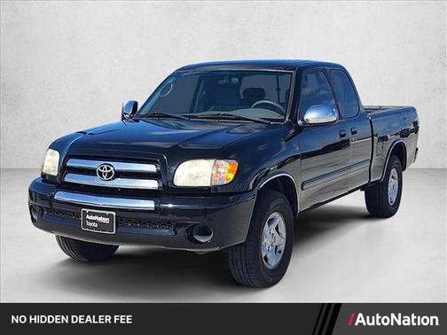 Black 2003 Toyota Tundra SR5