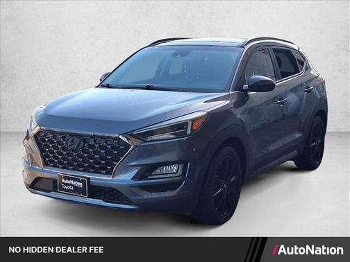 Coliseum Gray 2019 Hyundai TUCSON Night