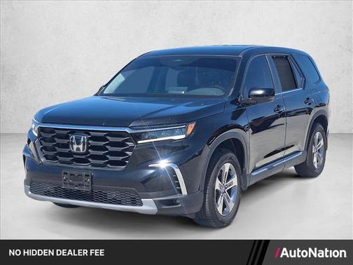 Modern Steel Metallic 2023 Honda Pilot 2WD EX-L 8 Passenger