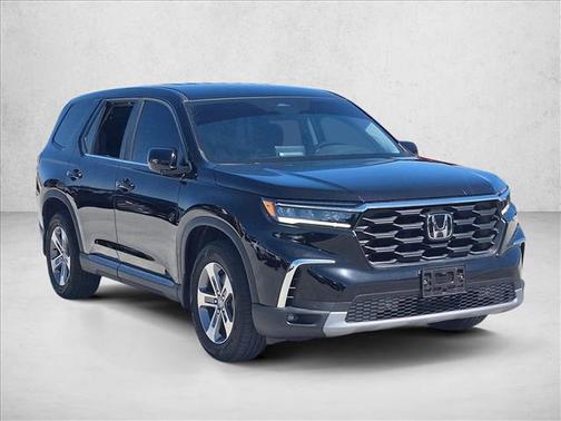 Modern Steel Metallic 2023 Honda Pilot 2WD EX-L 8 Passenger