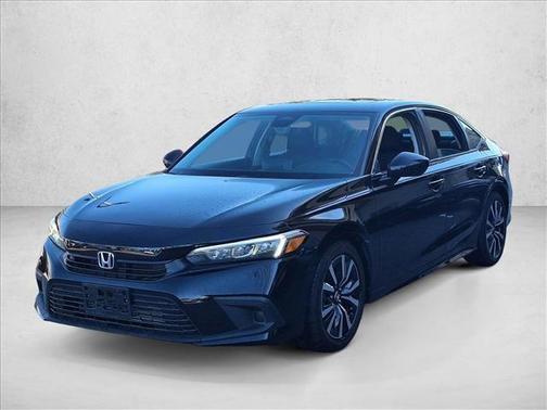 Crystal Black Pearl 2022 Honda Civic EX