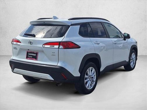 Wind Chill Pearl 2024 Toyota Corolla Cross LE