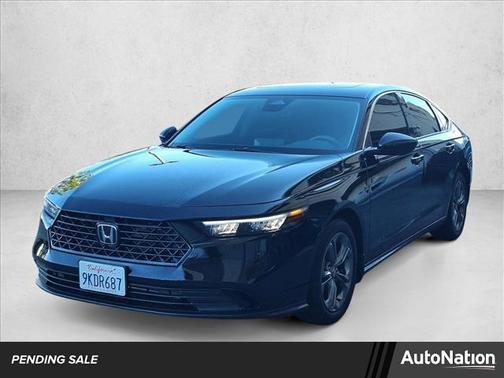 Crystal Black Pearl 2024 Honda Accord EX