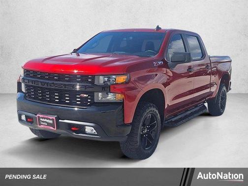 Cherry Red Tintcoat 2021 Chevrolet Silverado 1500 Custom Trail Boss