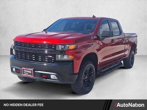 Cherry Red Tintcoat 2021 Chevrolet Silverado 1500 Custom Trail Boss