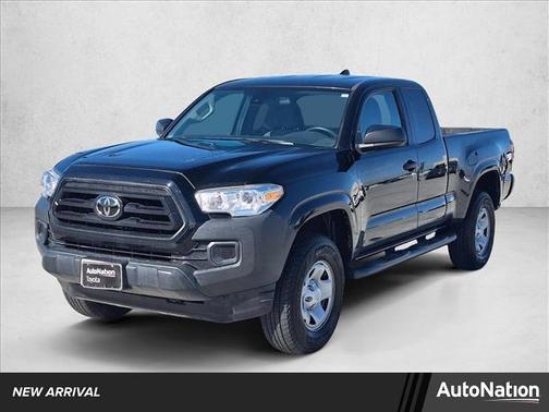 Midnight Black Metallic 2022 Toyota Tacoma SR