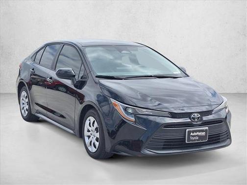 Midnight Black Metallic 2025 Toyota Corolla LE