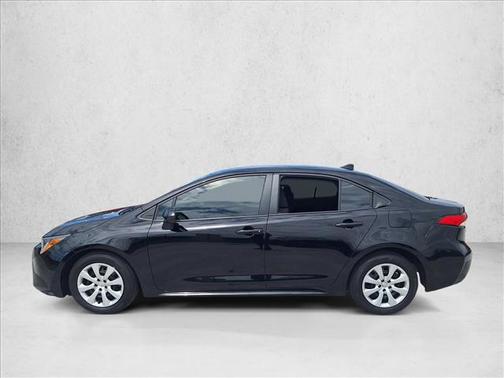 Midnight Black Metallic 2025 Toyota Corolla LE