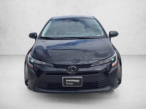 Midnight Black Metallic 2025 Toyota Corolla LE