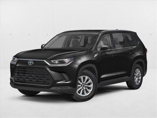Midnight Black Metallic 2025 Toyota Grand Highlander XLE