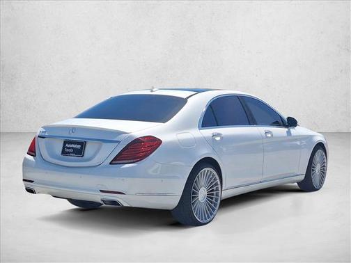 White 2017 Mercedes-Benz S-Class S 550