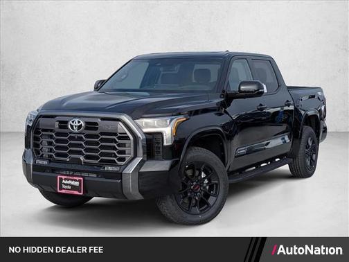 Midnight Black Metallic 2026 Toyota Tundra Platinum