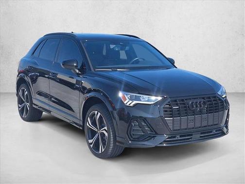 Mythos Black Metallic 2024 Audi Q3 45 S line Premium Plus