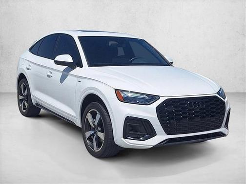 Ibis White 2022 Audi Q5 45 S line Premium Plus