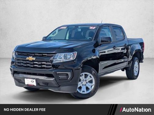Black 2022 Chevrolet Colorado LT