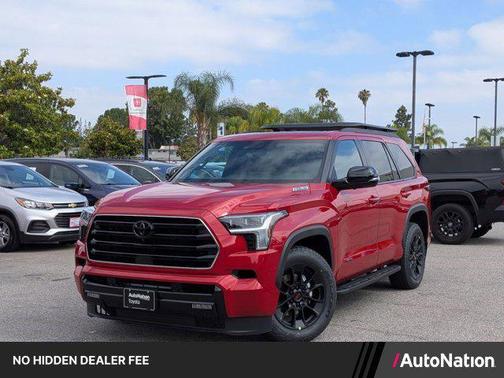 Supersonic Red 2026 Toyota Sequoia Limited