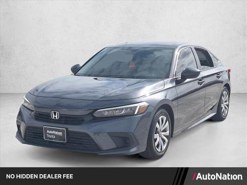 Crystal Black Pearl 2023 Honda Civic LX