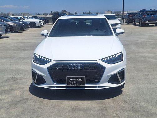 White 2024 Audi A4 45 S line Premium Plus
