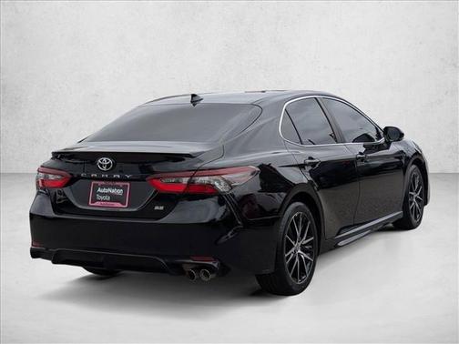 Midnight Black Metallic 2023 Toyota Camry SE
