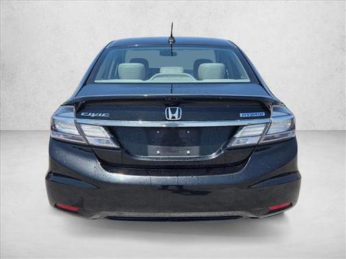Crystal Black Pearl 2013 Honda Civic Hybrid Base