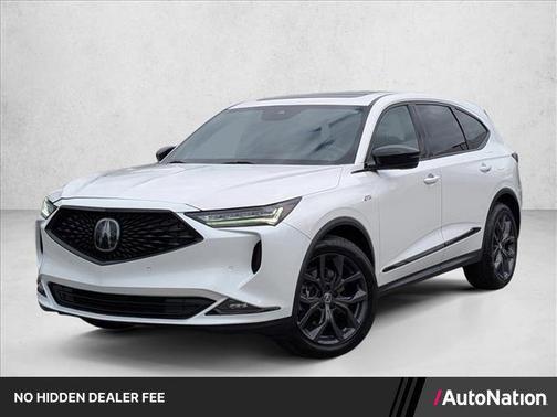 Platinum White Pearl 2024 Acura MDX A-SPEC