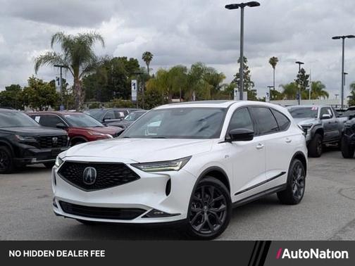Platinum White Pea 2024 Acura MDX A-SPEC